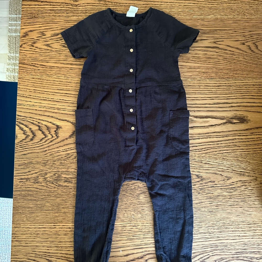H&M Girls Black Jumpsuit